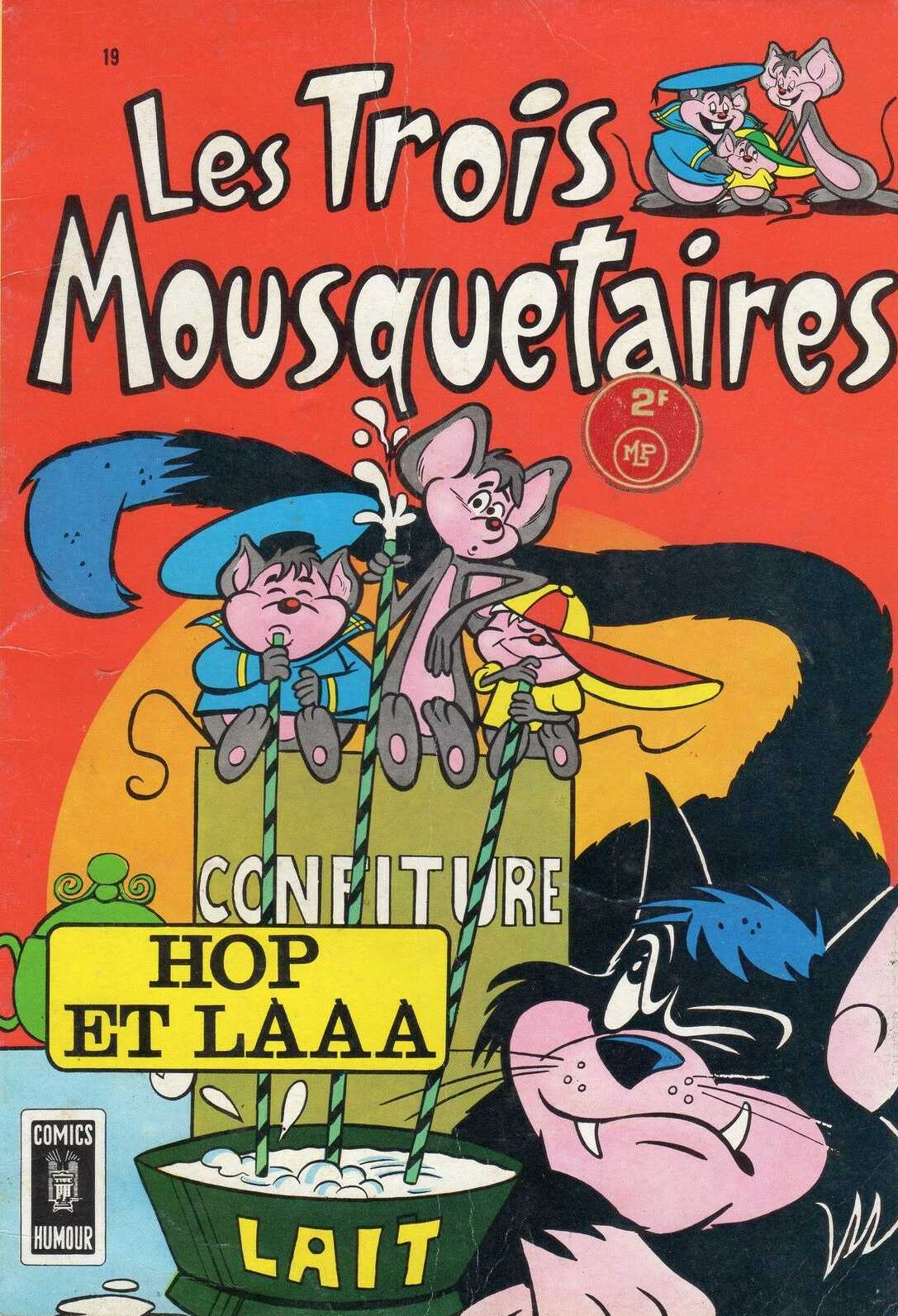 Scan de la Couverture Les Trois Mousquetaires n 19